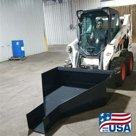 skid steer loader material bucket for sale|concrete skid steer buckets.